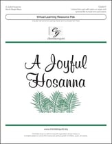 A Joyful Hosanna Unison/Two-Part choral sheet music cover